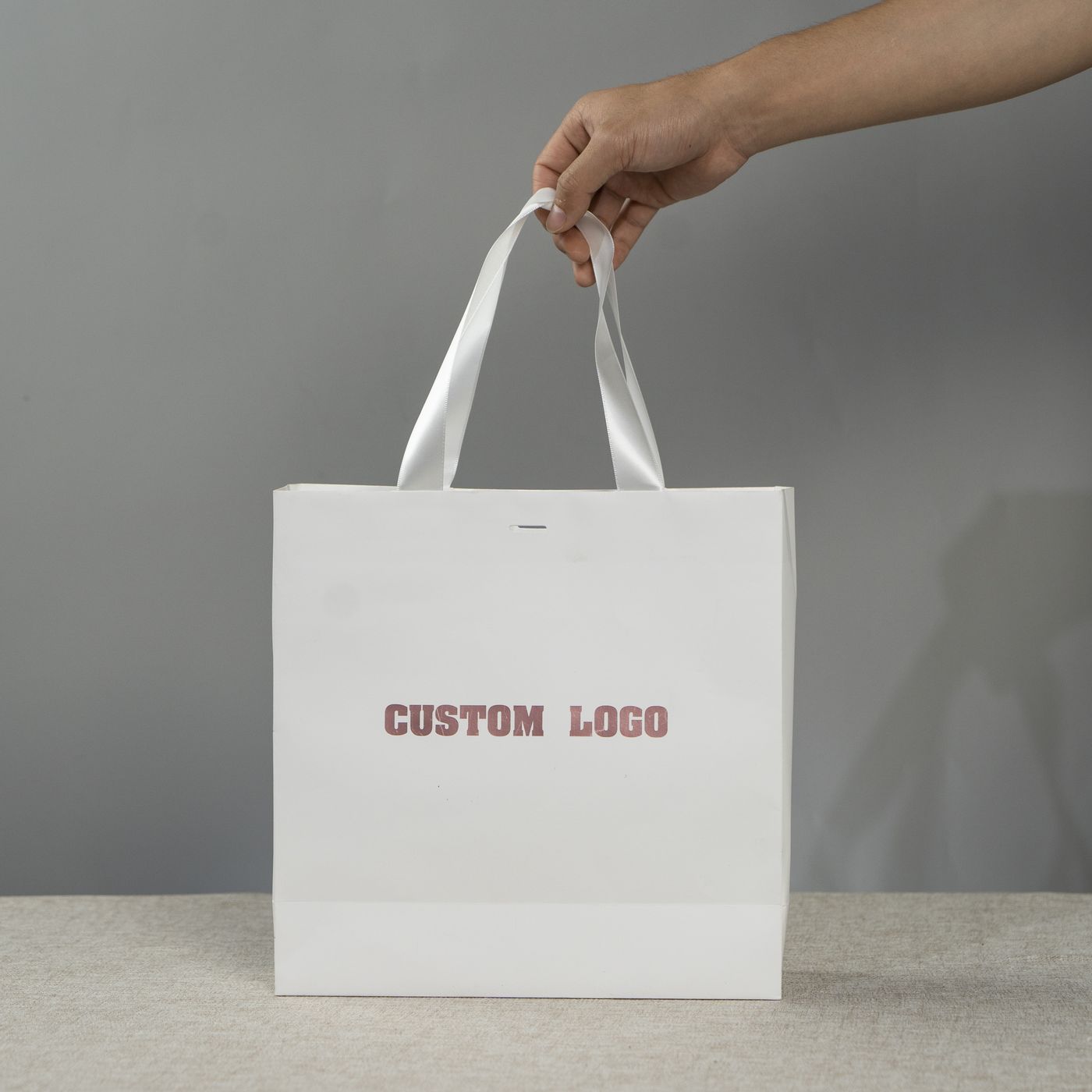 Classic white kraft bag