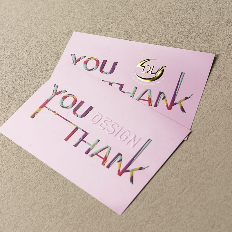 Custom thank you cards
