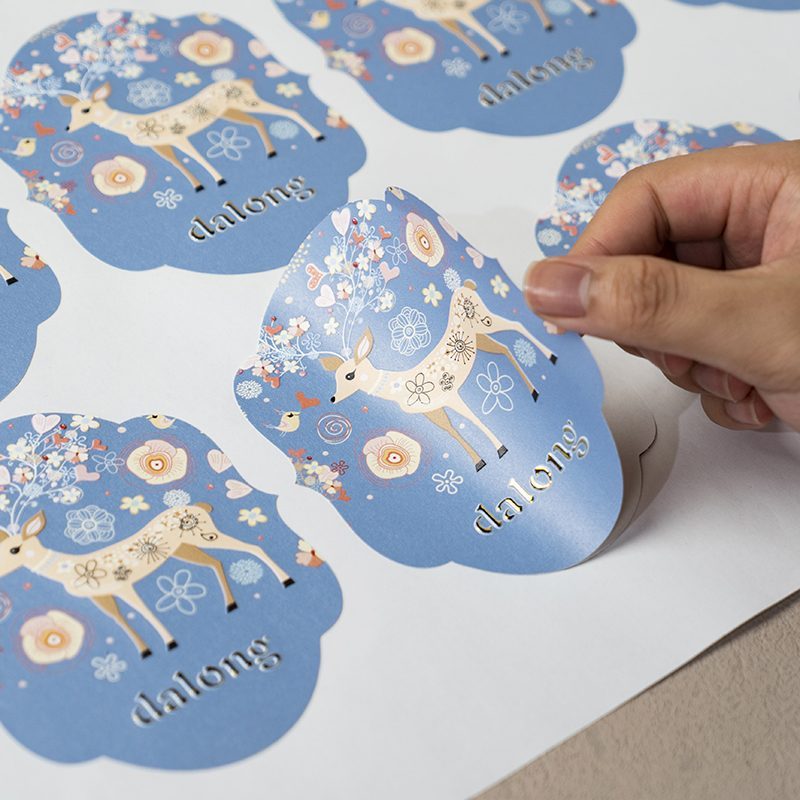 Custom die-cut stickers